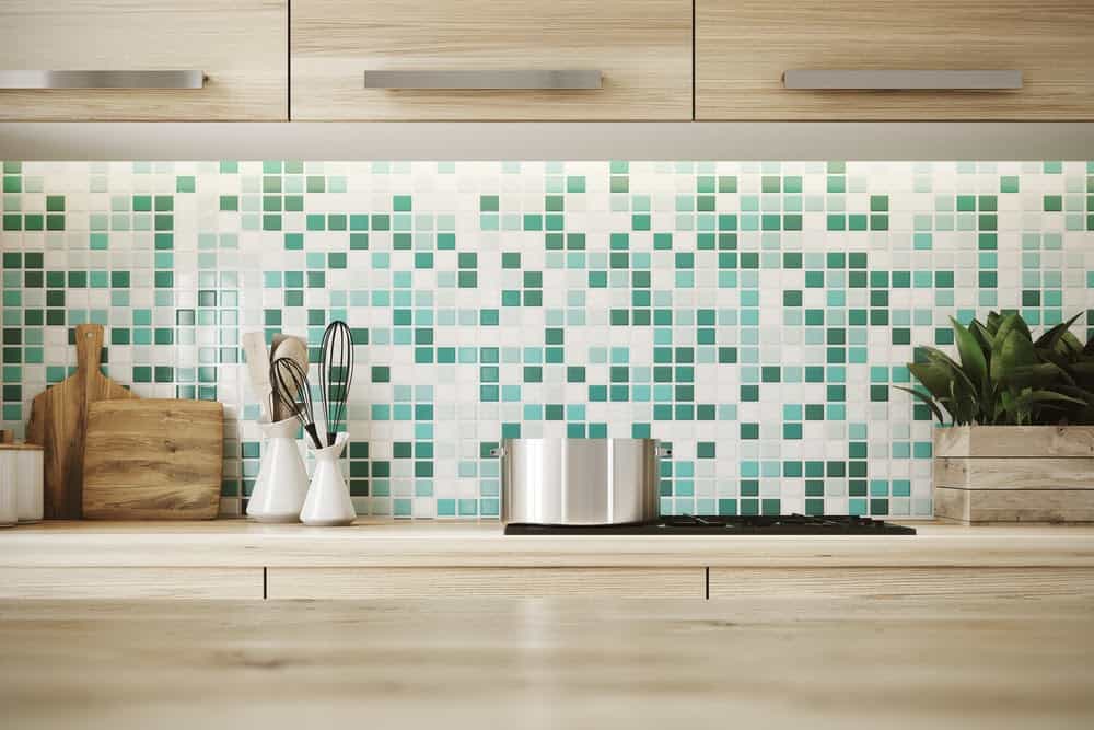  Peel and stick kitchen backsplash tile